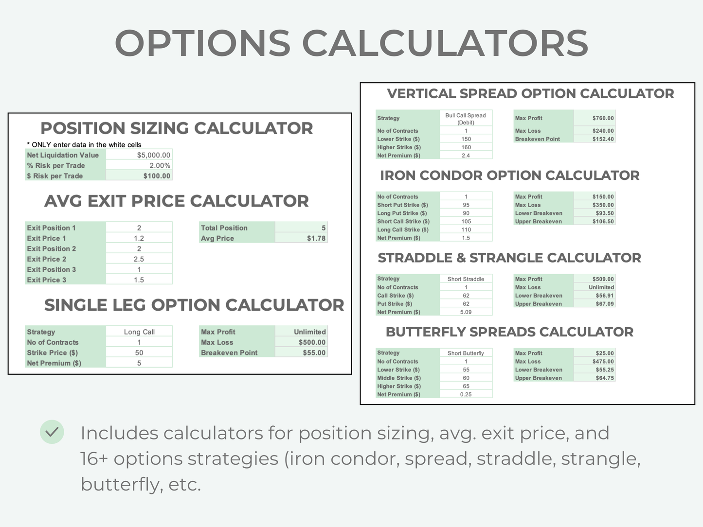 Options Trading Journal