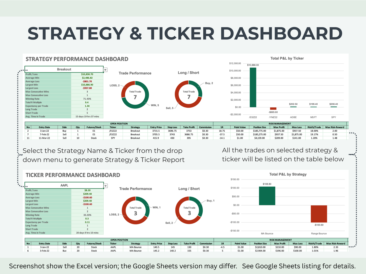 Stock & Futures Trading Journal