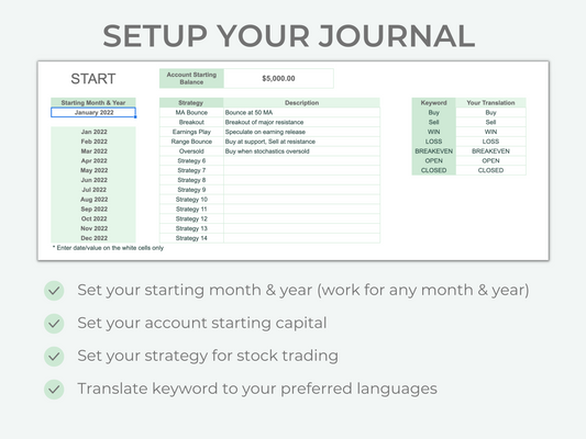 Stock Trading Journal