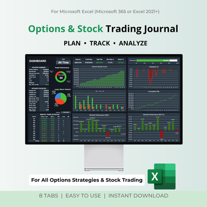 Options & Stocks Trading Journal
