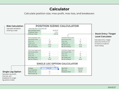 Options & Stocks Trading Journal