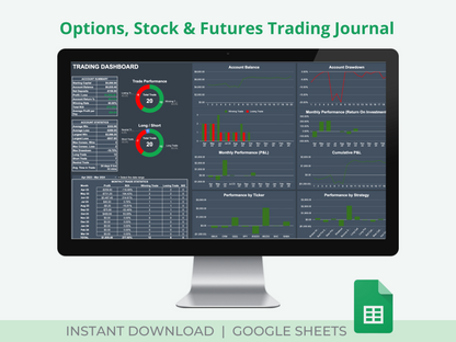 All-in-One Trading Journal (Options, Stock & Futures)