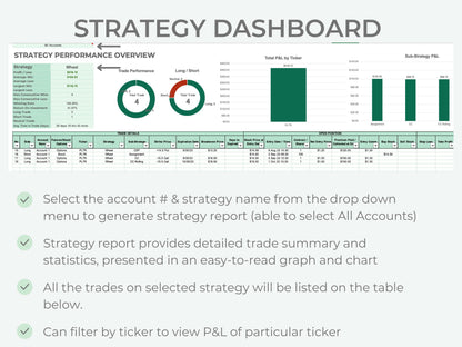 Options, Stocks & Futures Trading Journal (Multi-Accounts)